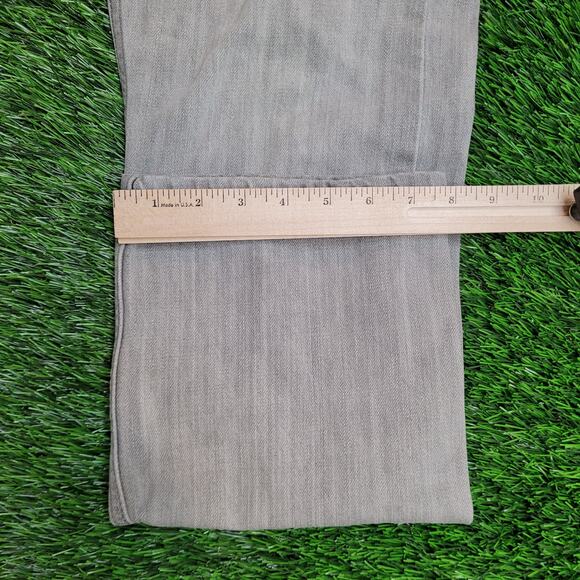 Levis 514 Slim Straight Jeans Mens 32x30 Mid Rise Gray Stretch Denim - Picture 10 of 12